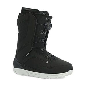 13 Anthem snowboard boots 24’ men’s 13 Black Snowboard Boots with White Soles